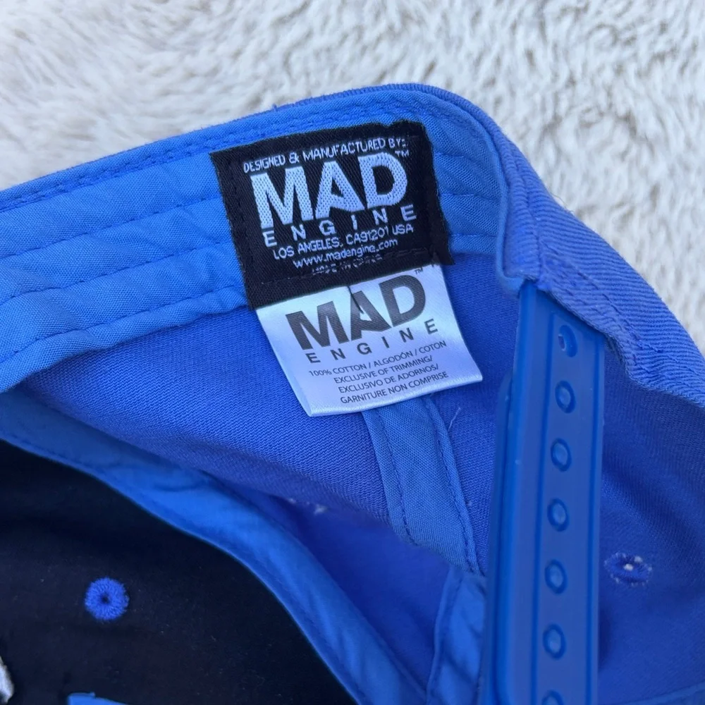 MAD Engine Blue Malibu Beach Pickleball Rope-Trim Cap